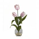 Tulips Liquid Illusion Silk Arrangement - Lavender