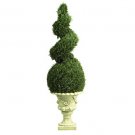 4Ft Cedar Spiral w/Vase