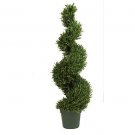 4Ft Rosemary Spiral Indoor & Outdoor Silk Tree