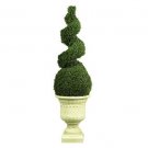 5Ft Cedar Spiral w/Vase