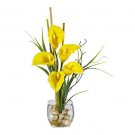 Calla Lilly Liquid Illusion - Yellow