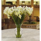 Freesia Liquid Illusion Silk Arrangement - Cream