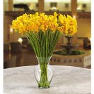 Freesia Liquid Illusion Silk Arrangement - Yellow