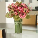 Summer Garden Silk Bouquet - Rose Pink