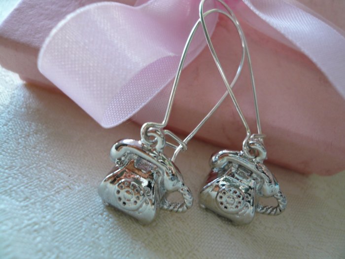 Telephone Earrings