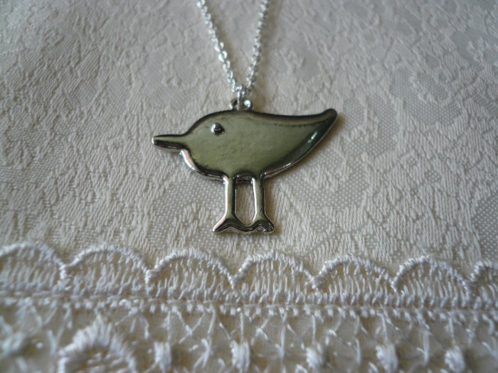Sandpiper Bird Necklace