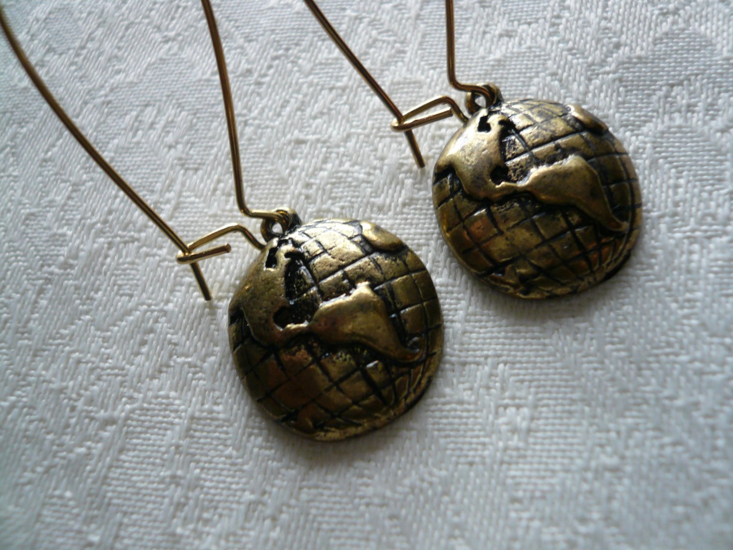 Gold Universe Earrings