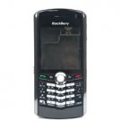 BlackBerry Pearl 8100 Complete Set Housing Faceplate Cover Black
