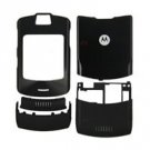 Black Faceplate Housing Cover Case for Motorola V3i