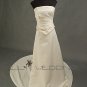 Silk Satin Wedding Dress - Style LWD0015