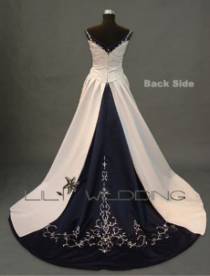 Strapless Wedding Gown - Style LWD0048