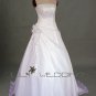 A-Line Asymmetrical Wedding Dress - Style LWD0062
