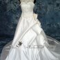 Satin&Lace A-Line Wedding Gown - Style LWD0067