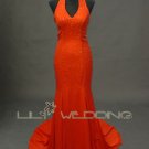 Halter Neckline Bridesmaid Dress - Style LED0019