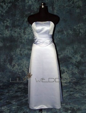 Strapless Bridesmaid Dress - Style LED0020