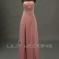 Chiffon With Beads And Sequins Bridesmaid Dress - Style LED0041