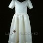 Red Flower Girl Dress - Style LFG0018