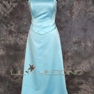 Strapless Satin Bodice Bridesmaid Dress - Style LED0047