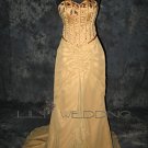 Sweep Train Bridesmaid Dress - Style LED0063