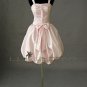 Knee Length Bubble Skirt Bridesmaid Dress - Style LED0074