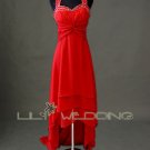 Red Sweetheart Bridesmaid Dress - Style LED0082