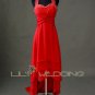 Red Sweetheart Bridesmaid Dress - Style LED0082