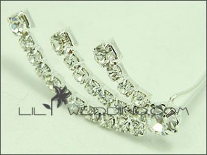 Tasteful Rhinestone Hair Pins