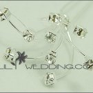 Floral Delight Austrian Crystal Hair Pins