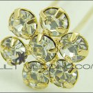 Flower Rhinestone Hair Pins