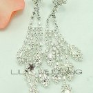 Traditional Rhinestone Drop Earrings