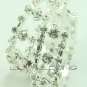 Large Rhinestone Hoop Earrings