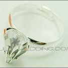 Tear Drop Rhinestone Ring
