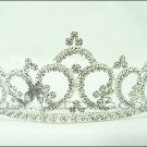 Stunning Floral Crystal Tiara