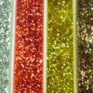 7/8" glitter ribbons for hair bows scrapbooking 3 yards