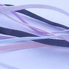 5y 1/8" flat knit elastic trim PINK headband Skinny Sew