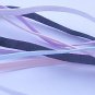 5y 1/8" flat knit elastic trim PINK headband Skinny Sew