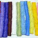 Wholesale Lot 22 SOFT stretch dainty headband Hair bow