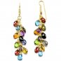 14k Gold Assorted Semi-Precious Briolette Earrings (16.8 cts tw.)