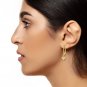14k Gold Diamond Mini Heart-Shaped Dangle Earrings (0.12.ct.tw)