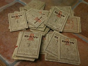 Brown & Williamson - B & W Cigarette Coupons