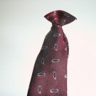 Boys Clip On Tie Burgundy by George - Nice Boys Clip On Tie Burgundy by George - Nice
