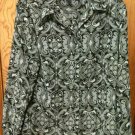 Sag Harbor Black & Gray Long Sleeve Blouse Size Medium - Nice-- L@@K!! Sag Harbor Black & Gray Long Sleeve Blouse Size Medium - Nice-- L@@K!!