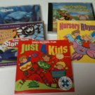 5 Kids Cds - 4 Sing-a-Long and 1 Finding Nemo CD - Good Condition