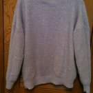 Lovely Lavender with flecks of Silver Pullover L/S Sweater - Size lX Lovely Lavender with flecks of Silver Pullover L/S Sweater - Size lX