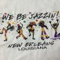 Child's New Orleans, Louisiana, Souvenir "We be Jazzin!" T-shirt XS (2-4) NWOT