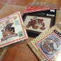 3 Counted Cross Stitch Kits -Happy Moo Year Cow/Teddy Bears/Noah's Ark New in pk