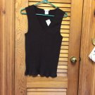 Dark Brown Stretch Old Navy Tank Shell Blouse Top NEW with Tags XLarge Dark Brown Stretch Old Navy Tank Shell Blouse Top NEW with Tags XLarge