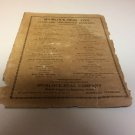 Vintage Spurlock-Neal Co.(1800's) Goodnight Darling by M. Schweig Ad & Premium
