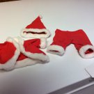 Santa Claus Coat, Pants, Cap for Doll- Age?? Size of Doll?? - see Description