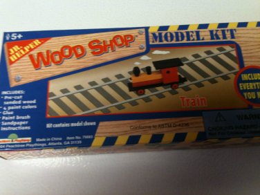Jr. Helper Wood Shop Model Kit  ,Train Engine